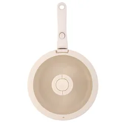Сковорода с крышкой и съемной ручкой smart ceramic, D24 см