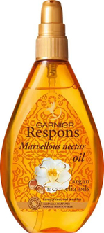 Garnier Respons Масло для волос Marvelous Oils масло арганы и камелии, 150 мл (из Финляндии)