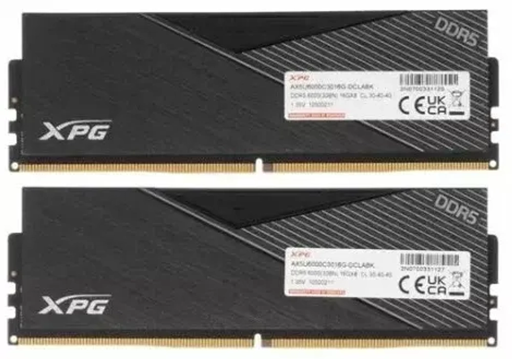 Оперативная память 32Gb ADATA XPG Lancer AX5U6000C3016G-DCLABK ,2х16Gb RTL