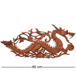 Decor and Gift 17-134 Панно резное «Дракон» (суар, о.Бали)