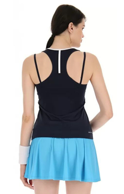 Женский топ теннисный Lotto Top W IV Tank 2 - Бирюзовый