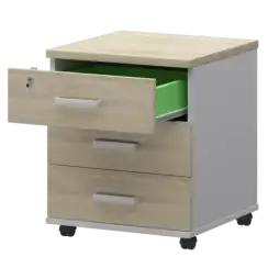 Тумба подкатная СМТ-3ПЦ Тип2  434x450x620 Смарт