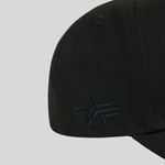 Бейсболка Alpha Industries AI X New Era 940 Script Hat Black (Черная)