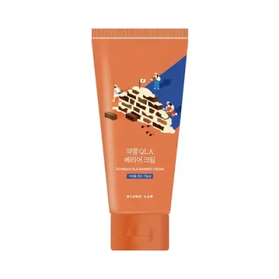Усиленный барьерный крем с чёрной соей и пантенолом Round Lab Soybean QLA Barrier Cream 80 мл