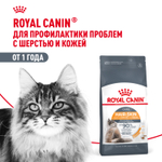 Royal Canin Hair&Skin Care Хэйр Энд Скин Кэа Корм сухой для взрослых кошек поддержание здоровья кожи и шерсти 2кг
