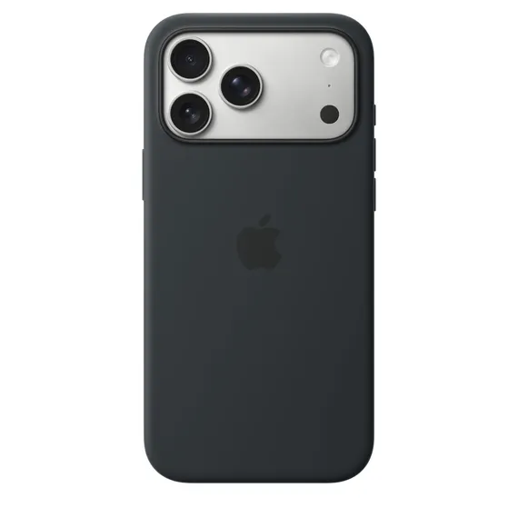 Чехол Silicone Case MagSafe для iPhone 17 Pro Max Черный