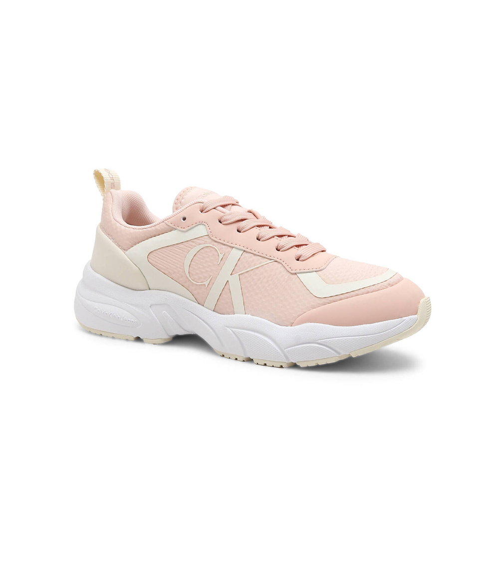 Кроссовки RETRO TENNIS OVER CALVIN KLEIN JEANS - пудро-розовый(YW0YW00946)