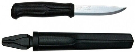 Нож Morakniv No. 510, универсальный/туристический, углеродистая сталь, клинок 95мм, чёрный