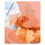 Тетрадь А5, 48 л., BRAUBERG, скоба, клетка, матовая ламинация, выборочный лак, "Sweets", 404373, 5шт