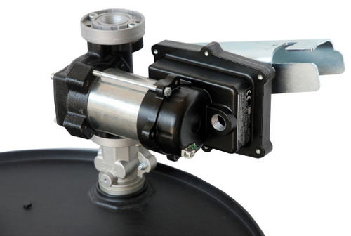 Kit Drum EX50 12V ATEX - Бочковой комплект для бензина (э/насос, держ. пист., адапт. 2"), 50 л/мин