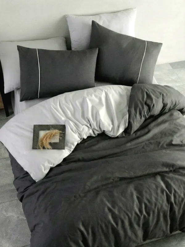КПБ MAJOLİ  Double Face BERLİN евро под. 200*220, прост. 240*260, нав. 50*70-2шт.