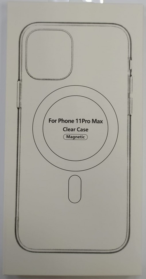 Накладка для i-Phone 11 Pro Max силикон MagSafe Clear Case