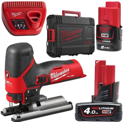 Аккумуляторный лобзик Milwaukee M12 FJS-422X, 4933500575