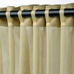 Комплект штор IKEA ROSENROBINIA (РОЗЕНРОБИН), Салатовый, 145x250 см, 2 шт