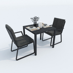 Стол обеденный Ideal Patio ДОЛЛА алюминий 80х80 см (4 ножки) резервный дубль