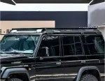 Платформа на крышу для Toyota Land cruiser LC76 2014-2024+ Тойота походный обвес лестница