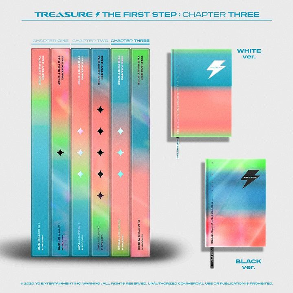 Альбом Treasure - The First Step : Chapter Three 3rd Single Album 2 Version SET