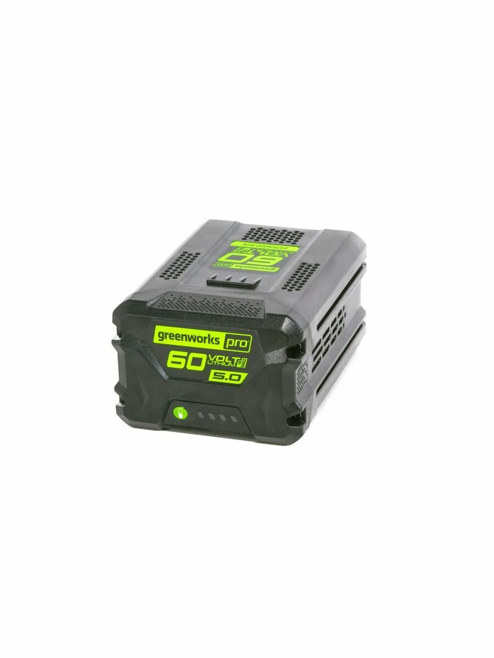 Аккумулятор GreenWorks, для техники 60V, Li-Ion, 5Ah, слайдер (2944907)