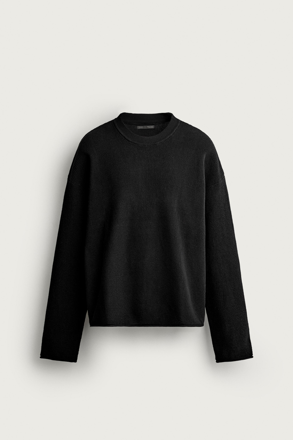 СВИТЕР С ВАФЕЛЬНОЙ ТЕКСТУРОЙ — ZARA