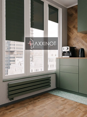 Axxinot Verde Z 700 - горизонтальный трубчатый радиатор шириной 700 мм