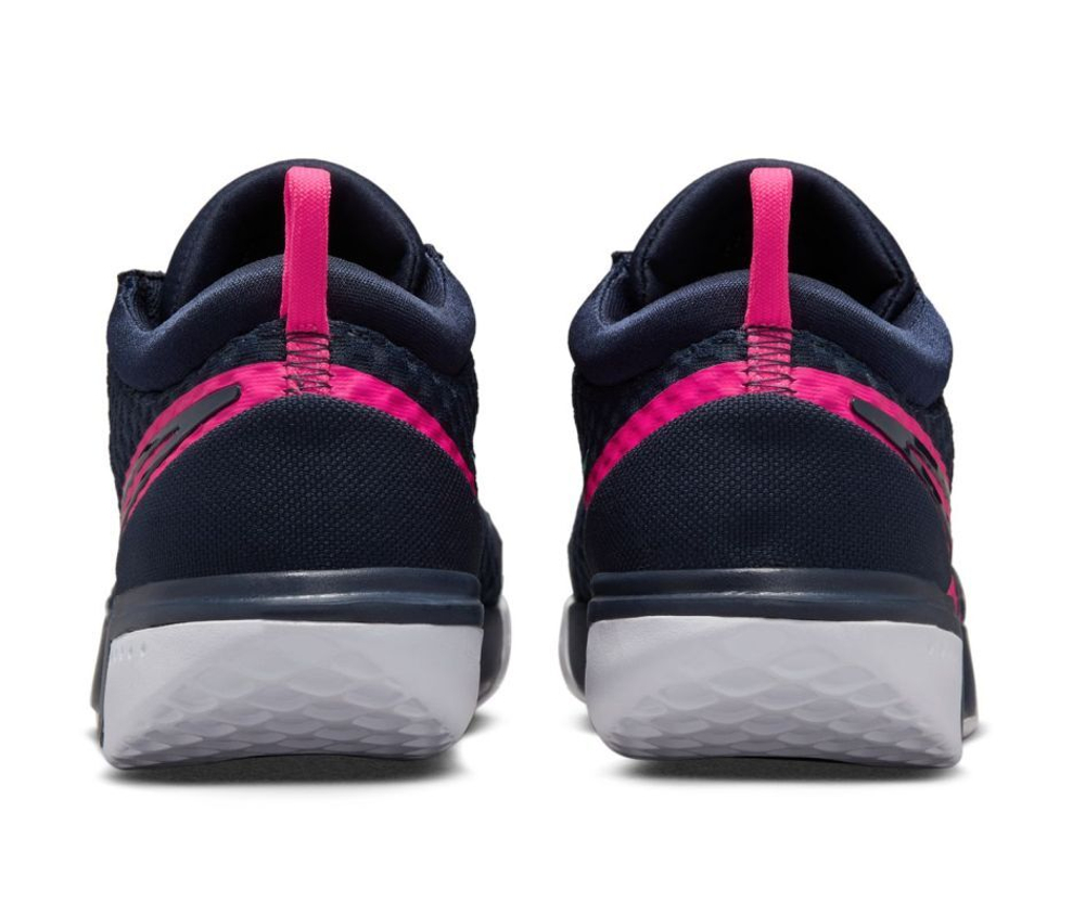 Мужские кроссовки теннисные Nike Zoom Court Pro - obsidian/green glow/white/hyper pink