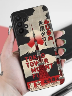 Чехол на Samsung A23 с 3D принтом