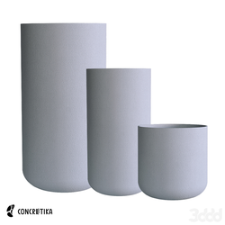 Кашпо TOPPER SHALE D40 H90