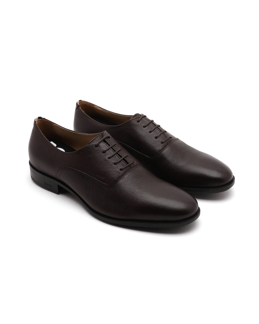 Кожаные броги colby_oxfr_gr BOSS BLACK - коричневый(50492957)