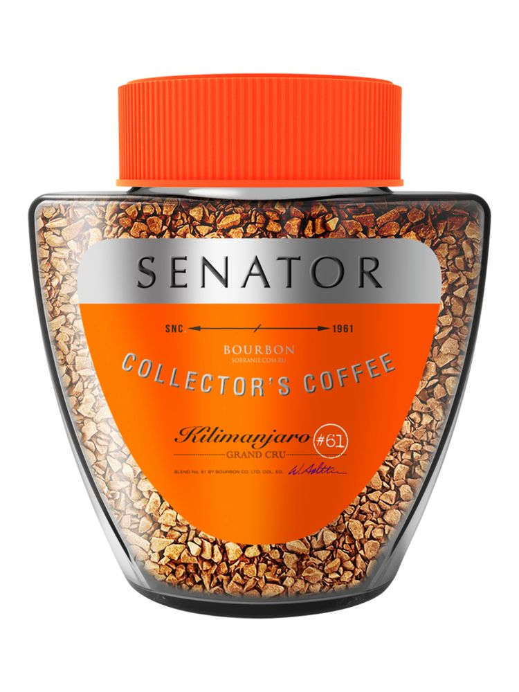 Кофе растворимый Senator Kilimanjaro 85 г x 4 шт