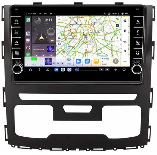 Магнитола для Haval H9 2015-2021 - Kuberg EW-1802 (кнопки и крутилки) Android 13, Быстрая, CarPlay, 4G SIM-слот