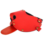 Красная неопреновая маска Дог Sitabella BDSM Accessories 3445-2
