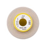 Нитка Gutermann Mara 150 (5000 метров), 1 боб., особо тонкая | 722 св.бежевый