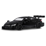 Модель 1:43 Mercedes-AMG C 63 DTM, черный матовый, откр. двери, инерция