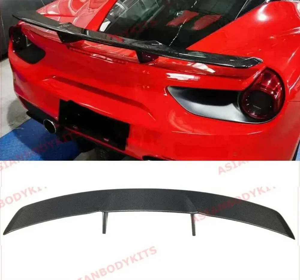 Карбоновое спойлер-крыло для Ferrari 488 GTB Spider 2015-2020 Феррари