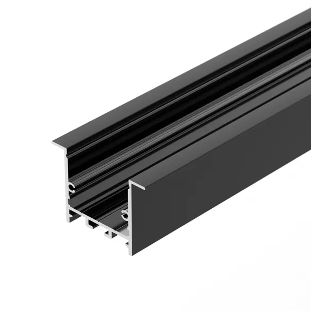 Профиль SL-LINIA49S-F-2000 ANOD BLACK (Arlight, Алюминий) 039389