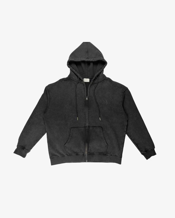 Худи Zip black/dye черное - фото 1