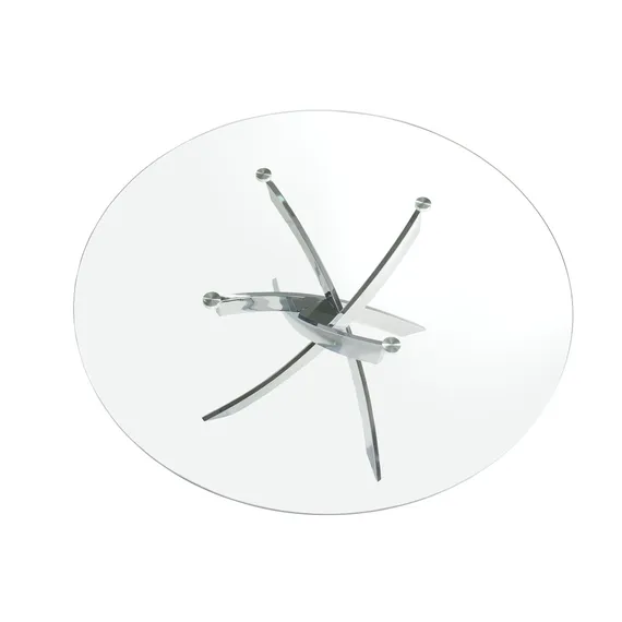 Стол обеденный F2133 /1061 стеклянный Ø110