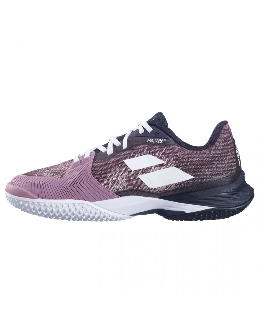 Женские теннисные кроссовки Babolat Jet Mach 3 Sand Grass Women - pink/black
