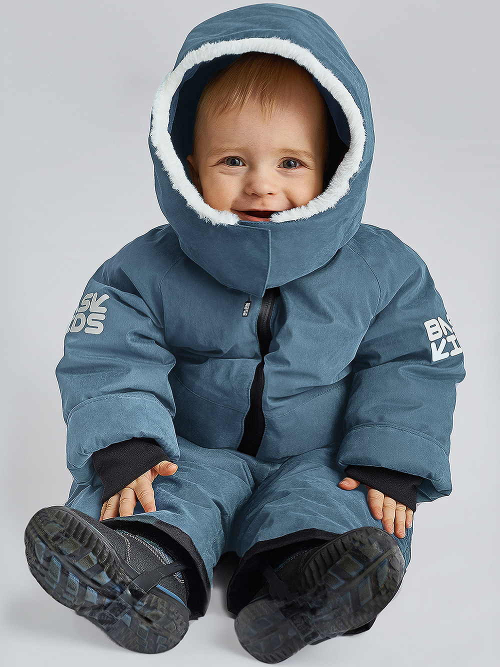 КОМБИНЕЗОН ПУХОВЫЙ ДЛЯ МАЛЫШЕЙ BASK KIDS ALMA