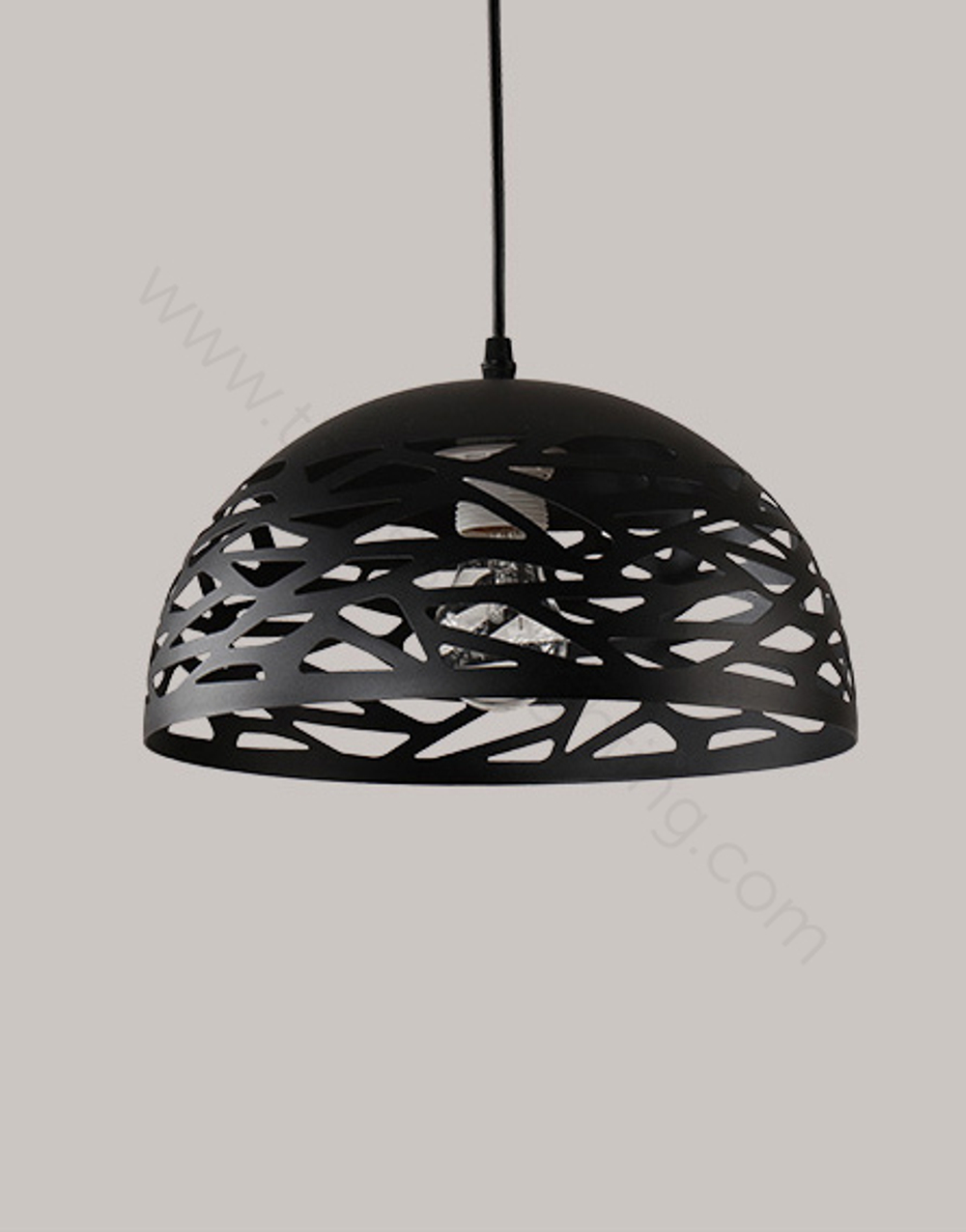 Pendant design lamp Kelly Cluster by Studio Italia Design (Black/hemisphere)