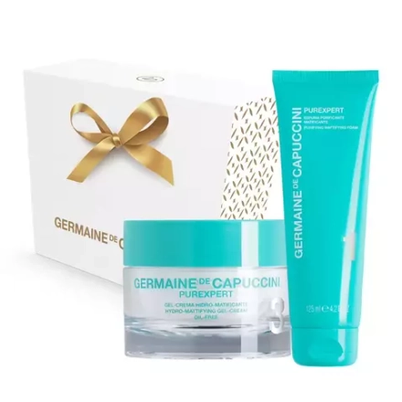 GERMAINE DE CAPUCCINI Moments Purexpert Cleansing Foam & Mattifying Gel Cream