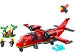 Конструктор Лего Сити Пожарно-спасательный самолёт | LEGO City Fire Rescue Plane 60413 — 478 деталей (6+)