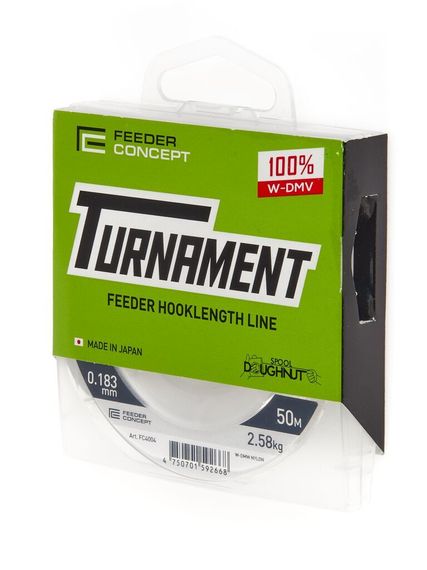 Леска монофильная Feeder Concept Turnament 50 м, 0,18 мм
