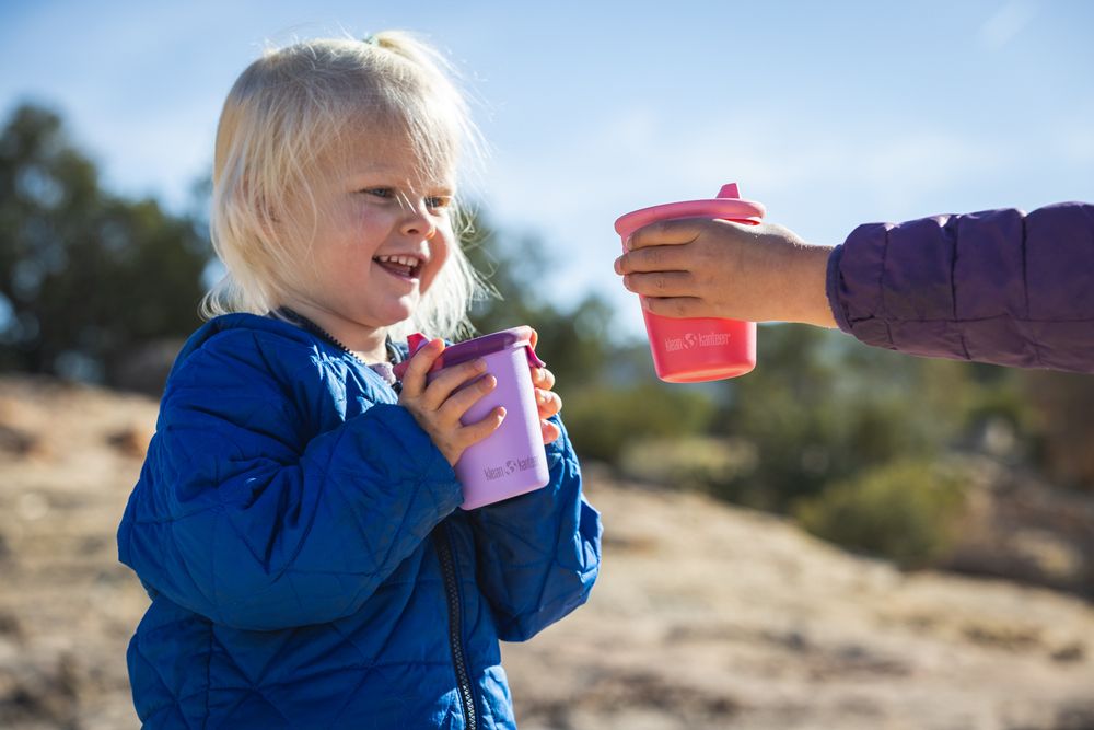 Крышки для стаканов Klean Kanteen Sippy 76 мм, Pink Tie Dye - 2 шт