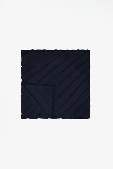ZARA X JOHN GALLIANO ОДНОТОННАЯ БАНДАНА, МОРСКОЙ СИНИЙ