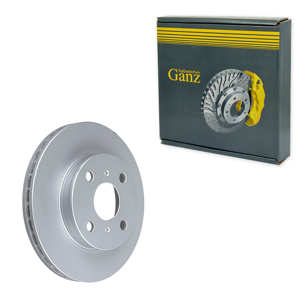 Диск тормозной GANZ передний с покрытием TOYOTA Corolla E10 / E11 / Vent D=238mm Арт.: GIJ10225
