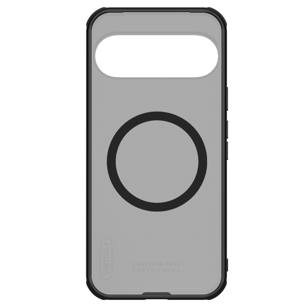 Чехол серый тонированный c MagSafe для Google Pixel 10 Pro XL, серия Super Frosted Shield Pro Magnetic (Clear version) от Nillkin