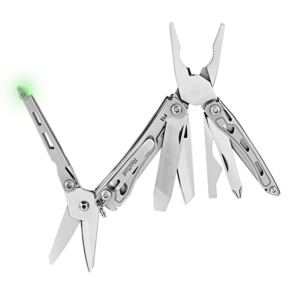 Мультитул Nextool Mini Flagship F12, серый (NE20410)