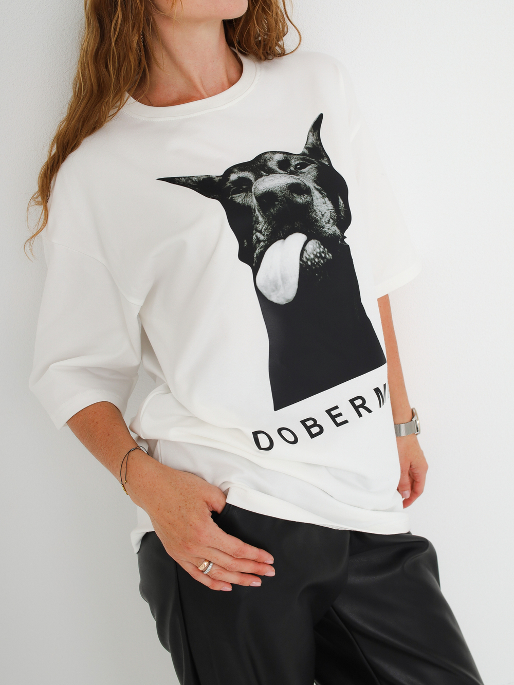 Футболка DOBERMAN, пломбир