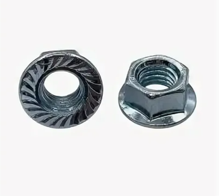 Гайка 12х1.75 с зубчатым бортиком (DIN692 3175)
